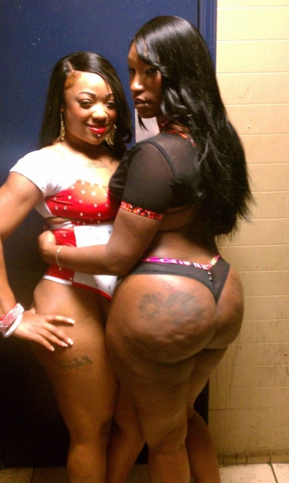 Thick Girls (Two thick girls in naughty outfits)